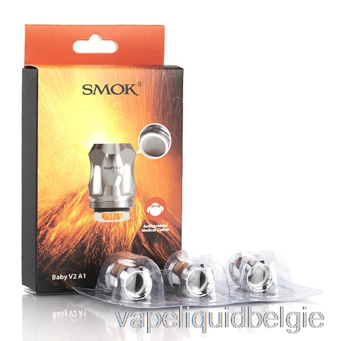 Vape Smaken Smok Tfv8 Baby V2 Vervangende Spoelen 0.17ohm Baby V2 A1 Enkele Spoelen (ss)